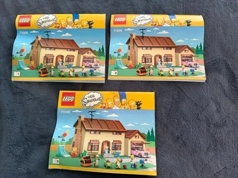 LEGO The Simpsons House (71006) 100% COMPLETE (Pre-Owned)
