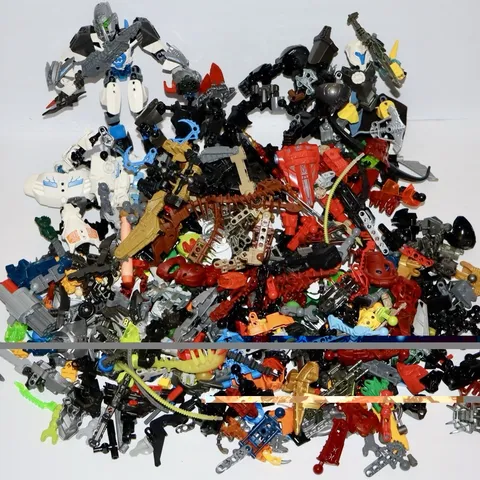 LEGO BIONICLE Factory Large Bulk Lot Over 4lb + Parts Pieces Weapons Masks