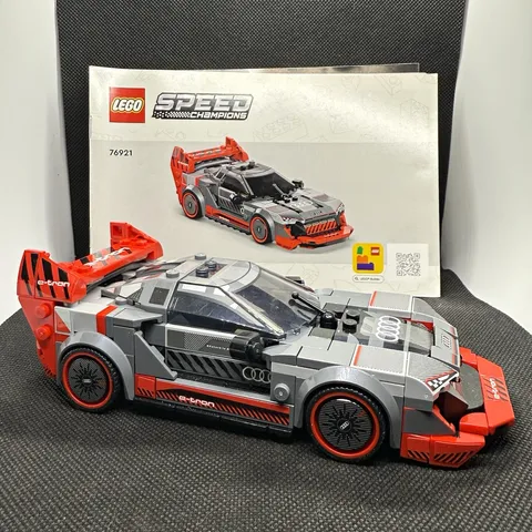 LEGO Speed Champions Audi S1 e-tron quattro 76921 w/ Instructions No Minifig