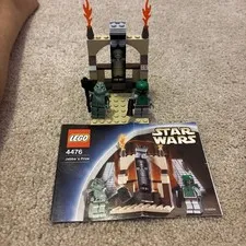 LEGO 2003 Star Wars: Jabba's Prize (4476) Complete Retired Boba Fett, Guard, Han