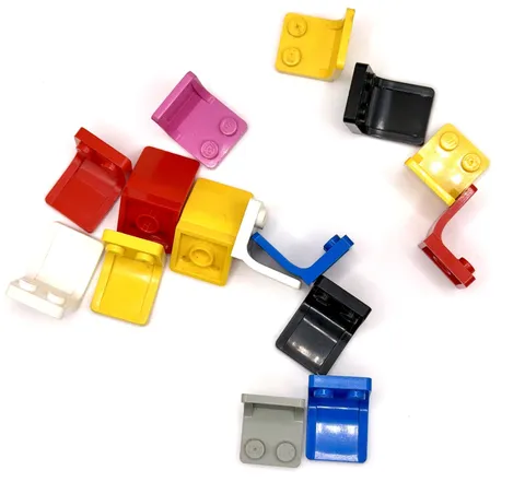 LEGO Minifigure, Utensil Seat/Chair 2 x 2 Mix Color Lot inv.641