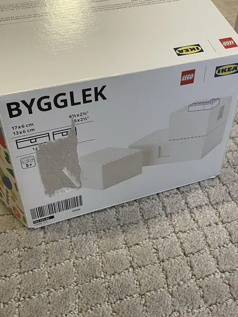 LEGO IKEA BYGGLEK Boxes With Lid Set of 3 (703.721.86)