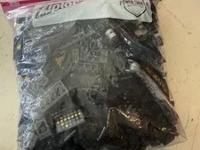 Lego Bulk Black Pieces All Types 2 Lbs