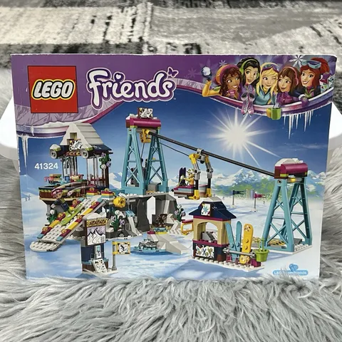 Lego FRIENDS 41324 Snow Resort Ski Lift Manual Only *No Bricks*
