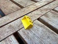 LEGO Excavator Bucket Yellow 2 x 4 Ref 784 Set 641/692/542/625/492/649/6512