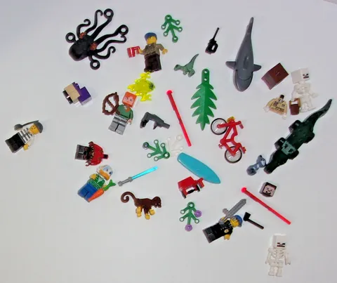 Lego Minifigure Lot Disney Star Wars City Minecraft Animals