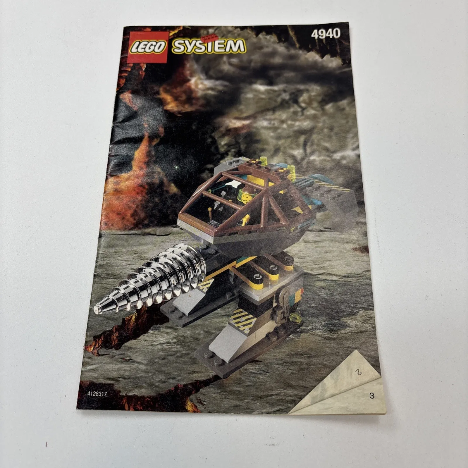 Lego System Granite Grinder 9442 Instructions Manual ONLY 1999 NO PIECES