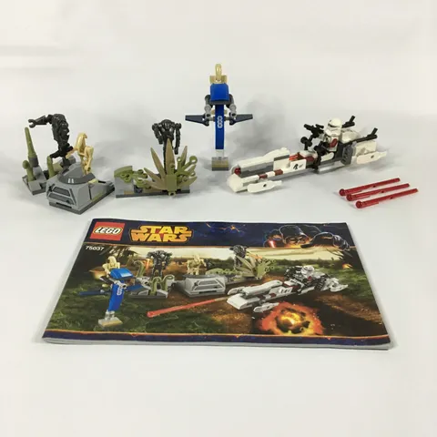 Lego Star Wars 75037 Battle On Saleucami Complete w/ Instructions