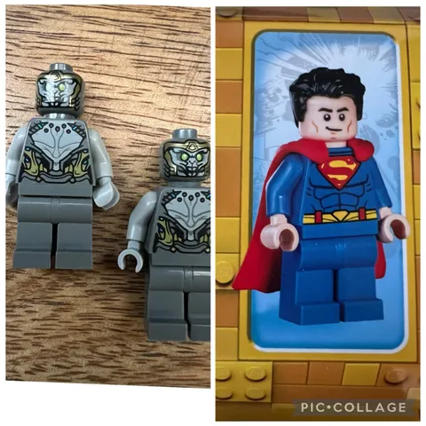 LEGO Minifigure Lot of 2 Marvel Chitauri Avengers Infinity Saga & New Superman