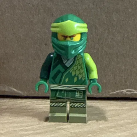 LEGO Green Ninja Minifigure Figure Plastic Collectible Minifigure