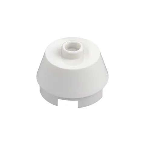 LEGO 40x White Cone 2 x 2 Truncated inv.602
