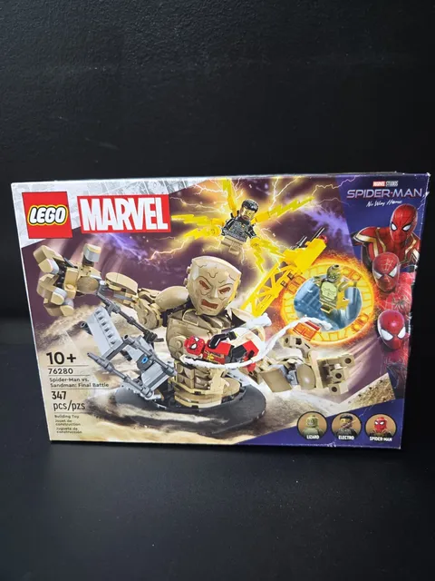 Lego Marvel Super Heroes: Spider Man Vs. Sandman Final Battle Set Brand New 2024