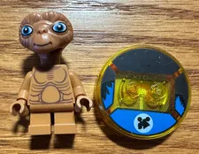 LEGO Dimensions E.T. minifigure with disc
