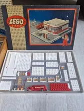 MEGA RARE 1958 LEGO System 310 Esso Station HO 1:87 Bedford Truck NIB Vintage