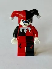 LEGO Batman Harley Quinn Minifigure bat026 White Hands 7886 2008