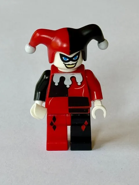 LEGO Batman Harley Quinn Minifigure bat026 White Hands 7886 2008
