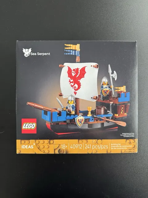 LEGO IDEAS 40912 Sea Serpent Set NEW GWP SEALED