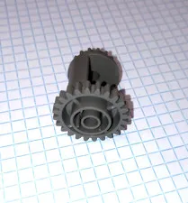 1 Lego 6573 Technic Gear Differential 24-16 Tooth retired piece WYSIWYG IRL pics