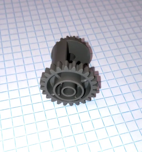 1 Lego 6573 Technic Gear Differential 24-16 Tooth retired piece WYSIWYG IRL pics