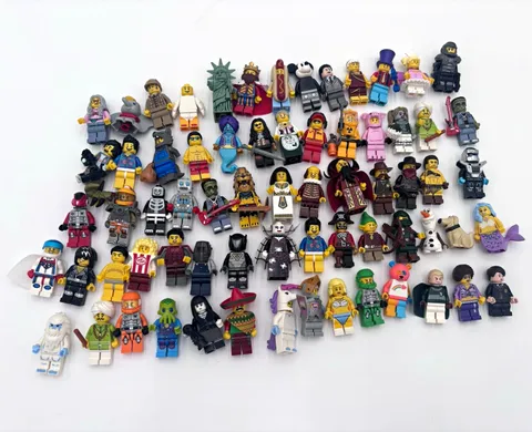 LEGO Minifigures Assorted Mixed Characters Lot, Plastic,  MINIFIGURES