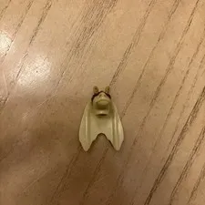 LEGO Star Wars - Minifig, Head, Modified Gungan Flat Eyes w/ Dark Brown Mask