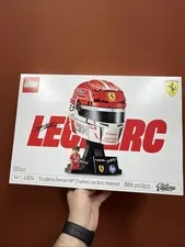 LEGO Editions Scuderia Ferrari HP Charles Leclerc Helmet Building Set, 886