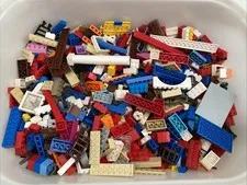 LEGO building blocks bundle - basics, special bricks, approx. 4.4 kg