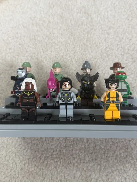 LEGO Rare Minifigure Lot - Indiana Jones, Marvel, TMNT, CMF