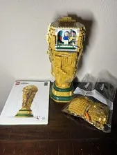 LEGO Editions FIFA World Cup Official Trophy Model Kit 43020 PARTIALLY BUILT