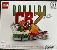 LEGO Christiano Ronaldo - Soccer Highlights 43012 New Factory Sealed Box