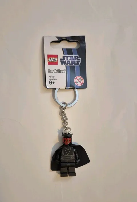 Retired LEGO Star Wars 850446 Darth Maul Cape Minifigure Keychain 2012 Episode 1