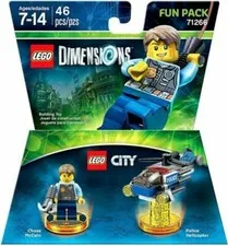 NEW SEALED LEGO 71266 Chase McCain - RETIRED Dimensions Fun Pack 2017