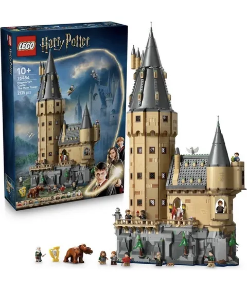LEGO Harry Potter Hogwarts Castle: The Main Tower Complete Set 2135 Piece 76454