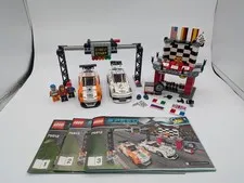 LEGO SPEED CHAMPIONS: Porsche 911 Gt Finish Line (75912) 97% Complete