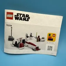 LEGO Star Wars BARC Speeder Escape (75378) - INSTRUCTION MANUAL ONLY