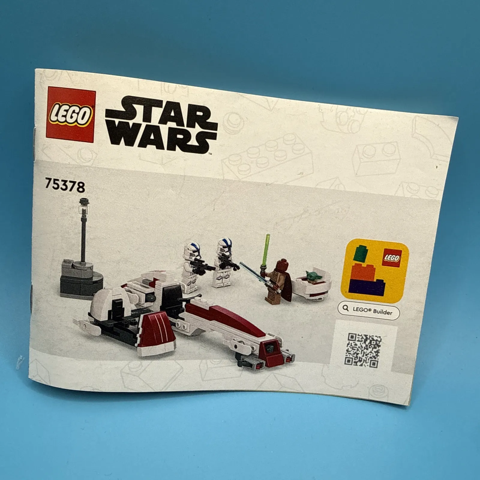 LEGO Star Wars BARC Speeder Escape (75378) - INSTRUCTION MANUAL ONLY