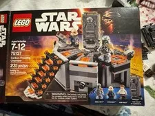 LEGO Star Wars: Carbon-Freezing Chamber (75137).  Box, manual, Mini Fig.  As Is
