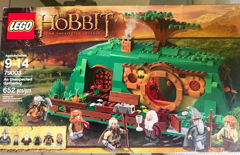 LEGO The Hobbit 79003 An Unexpected Gathering 652 pcs Box Bilbo Gandalf