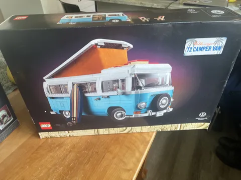 LEGO Icons: Volkswagen T2 Camper Van (10279). New in Sealed Box. Retired.