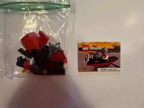 Lego 1804 Crossbow Boat Retired and Vintage from 1996 Royal Knights !!