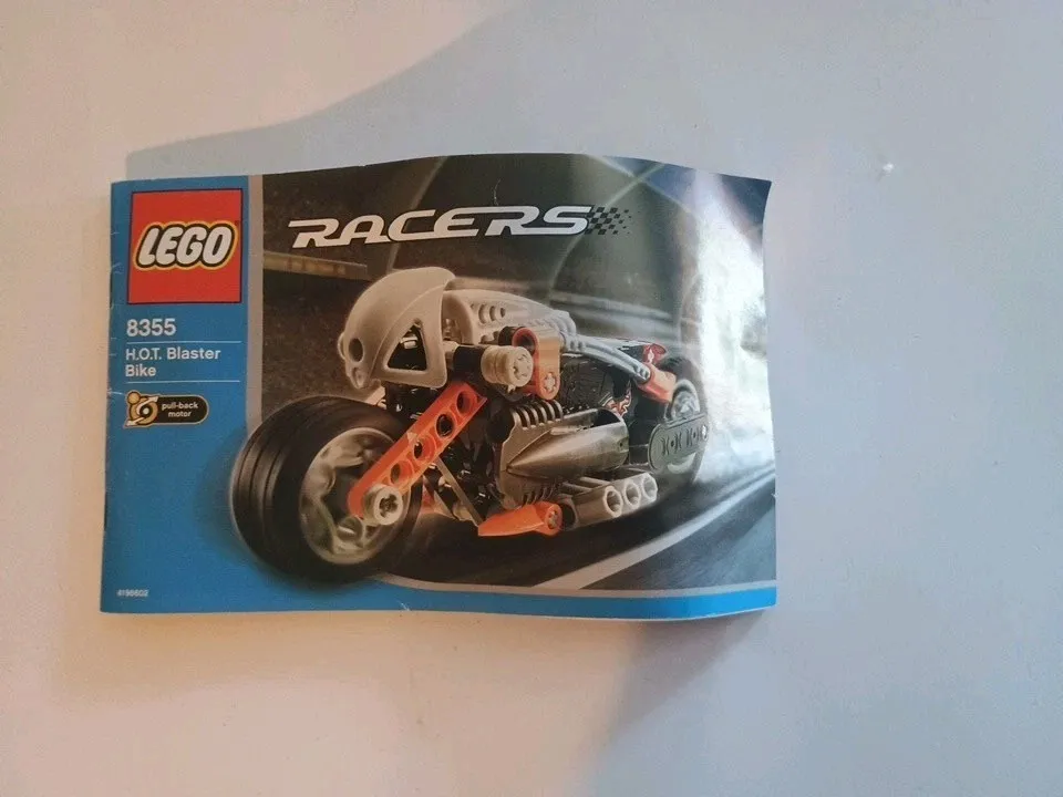 LEGO Racers Instruction Manual Only 8355 Manual Only