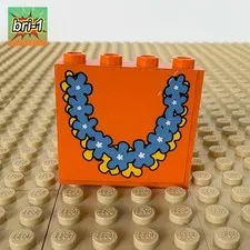 LEGO SpongeBob: Orange Pineapple House Wall Panel 1 x 4 x 3, 60581, 3818, 2012