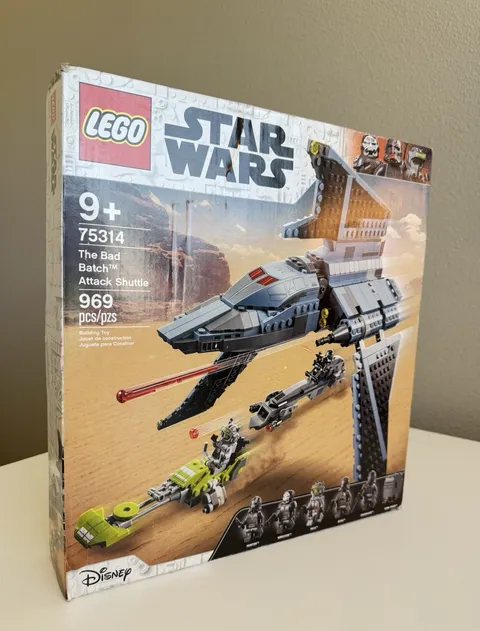 NEW! LEGO Star Wars The Bad Batch Attack Shuttle 75314 FACTORY SEALED! RETIRED!