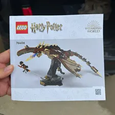 LEGO Harry Potter 76406 Hungarian Horntail Dragon Manual Booklet EN/FR