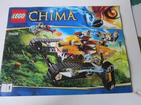 Lego Building Instructions Chima 70005 Parts 1 and 2
