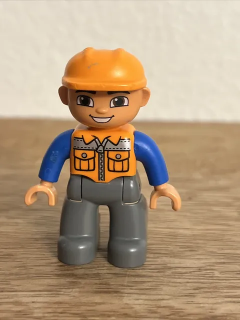 Builder Man 2.7” Action Figure Lego DUPLO Toy
