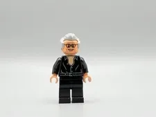 LEGO® Minifig jw085 - Dr. Ian Malcolm - Partially Open Shirt
