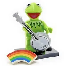 LEGO 71033 The Muppets Collectible Minifigures Kermit The Frog NEW Sealed Banjo