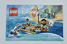 Lego Disney Moana's Ocean Voyage 41150  ~ Instructions Manual Booklet Only 2017