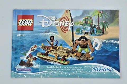 Lego Disney Moana's Ocean Voyage 41150  ~ Instructions Manual Booklet Only 2017